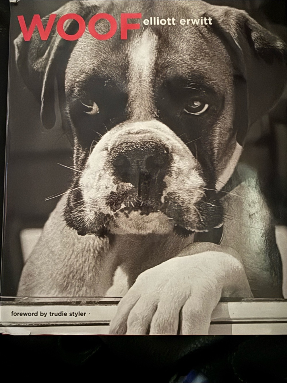 WOOF by Elliott Erwitt Hardcover Dog Photography Coffee Table Book